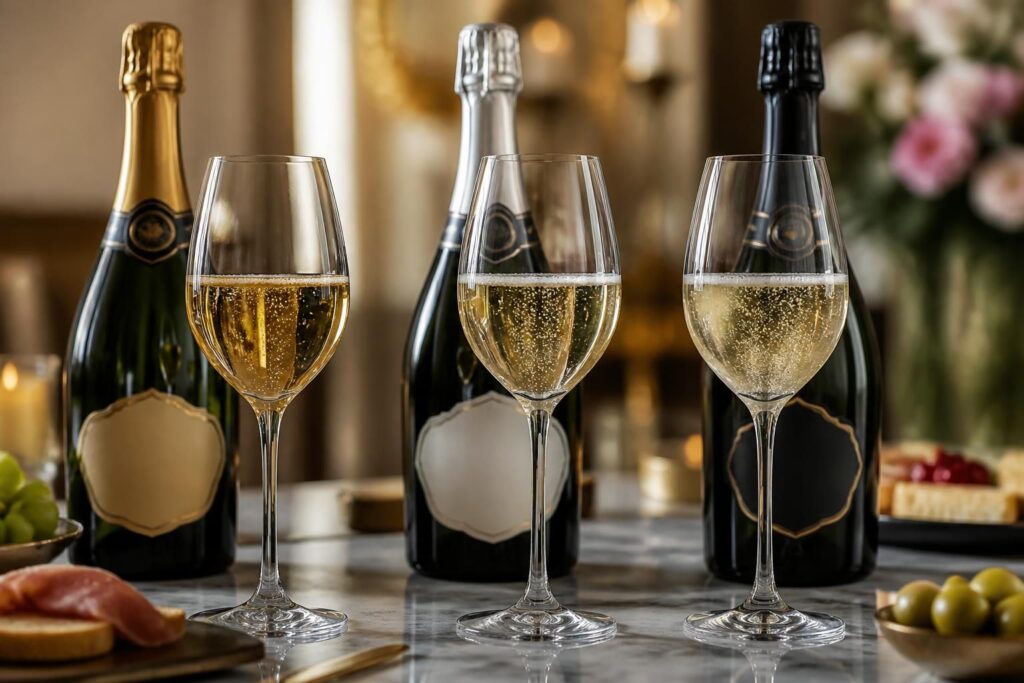 découvrez les différences entre champagne, crémant et prosecco, trois vins effervescents aux origines et méthodes de production distinctes.