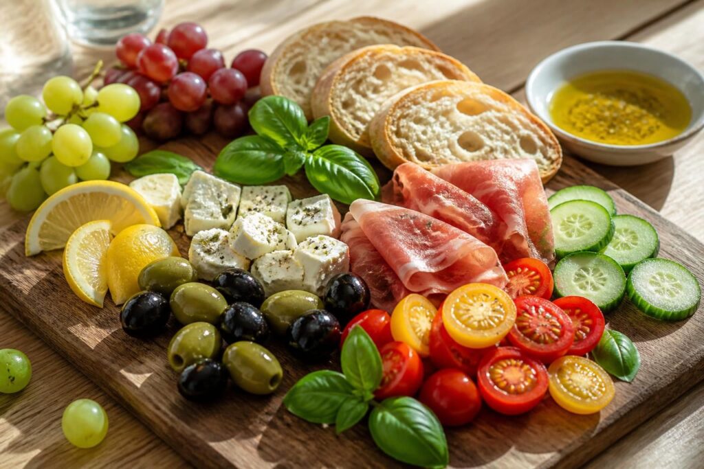 Composer une belle planche apéro méditerranéenne