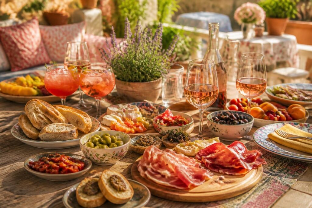 Recevoir dans l’esprit du Sud : menus, apéros et occasions