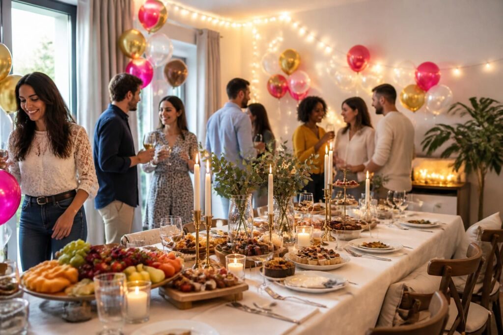 découvrez nos conseils pratiques pour organiser un anniversaire ou un buffet réussi à la maison, avec des idées de décoration, de menu et d'animations pour tous les âges.