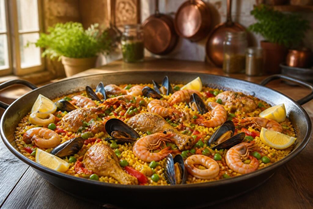 Recette de la paella : la version maison réussie