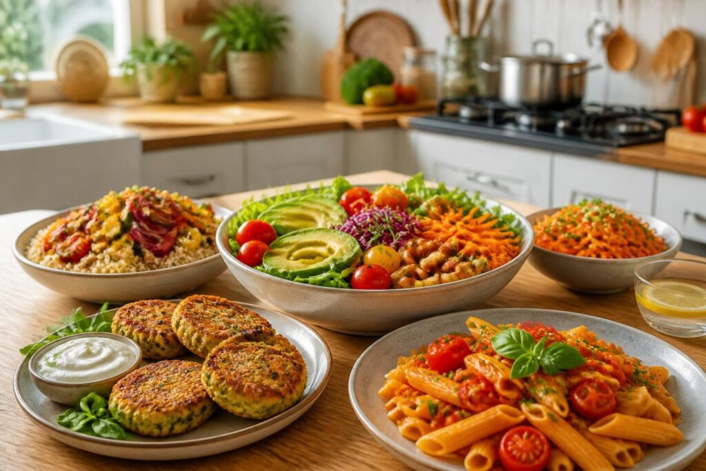 découvrez des recettes végétariennes gourmandes et faciles à préparer pour régaler toute la famille au quotidien.