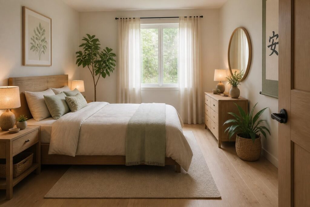 découvrez comment placer votre lit dans une petite chambre selon les principes du feng shui pour favoriser un sommeil harmonieux et restaurateur.