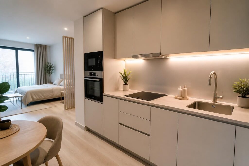 découvrez comment choisir une cuisine aménagée pour studio alliant modernité et design, optimisant espace et fonctionnalité pour un intérieur élégant.