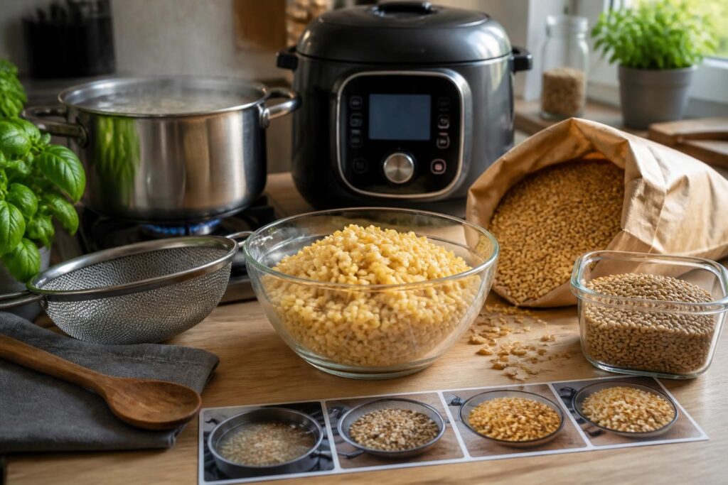 découvrez nos astuces pour réussir la cuisson du blé ebly, blé dur, blé complet et la cuisson au cookeo, pour des plats savoureux et parfaitement cuits.