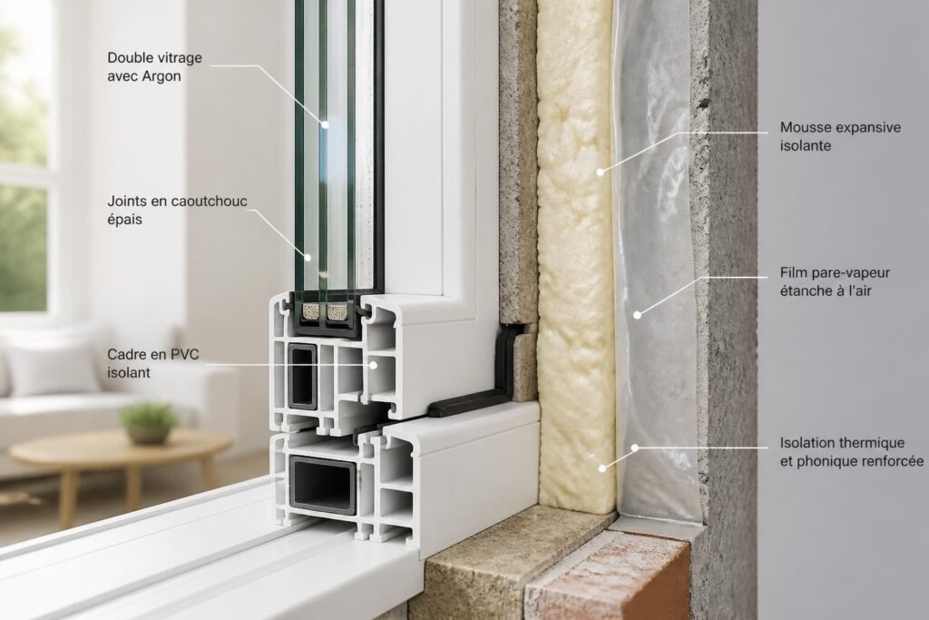 découvrez comment améliorer efficacement l'isolation thermique et phonique de vos fenêtres pour un intérieur plus confortable et économique.