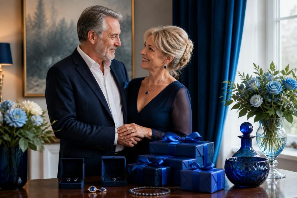 découvrez la signification des noces de saphir et trouvez des idées de cadeaux parfaits pour célébrer cet anniversaire unique avec amour et élégance.