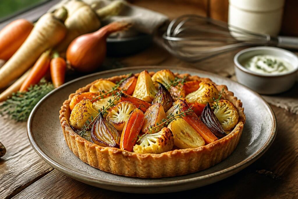 Tartelette aux légumes d&rsquo;hiver : recettes gourmandes et réconfortantes