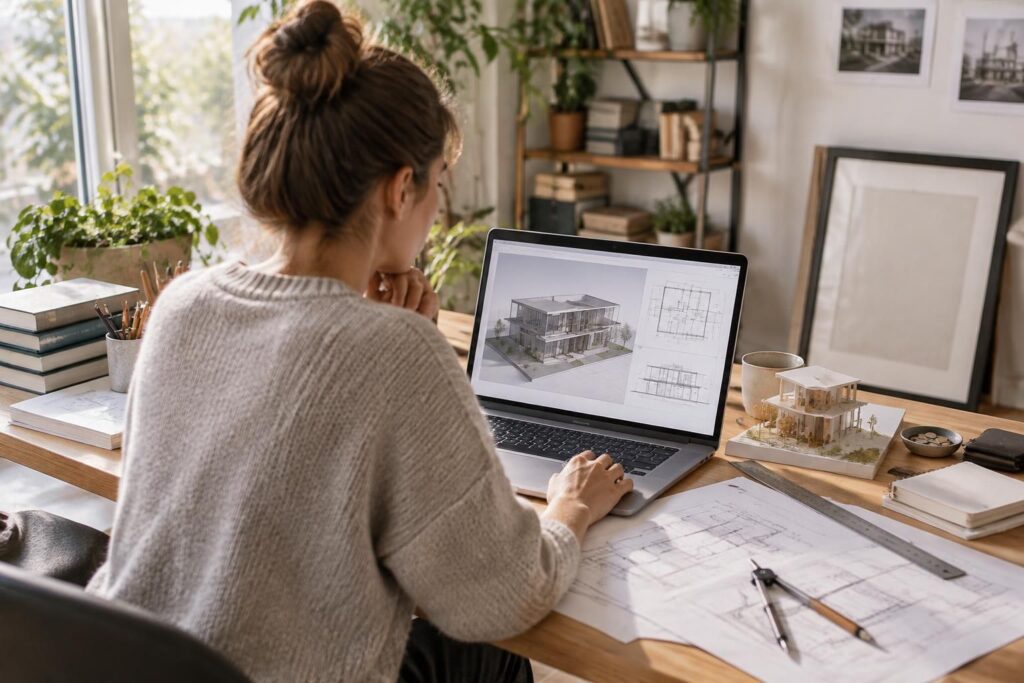 Formation architecte à distance : diplômes et options gratuites ou payantes